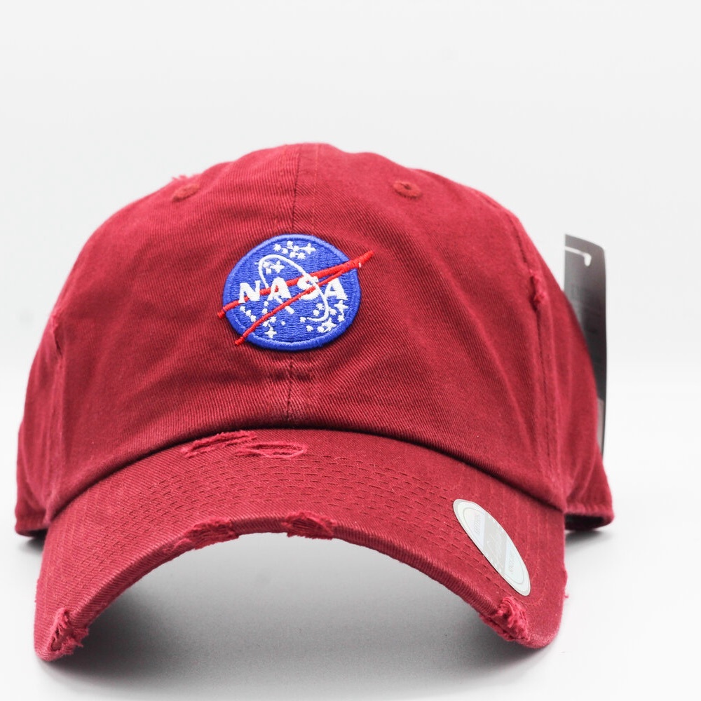 Distressed NASA Cap